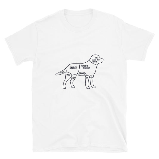 Dog Anatomy Short-Sleeve Unisex T-Shirt